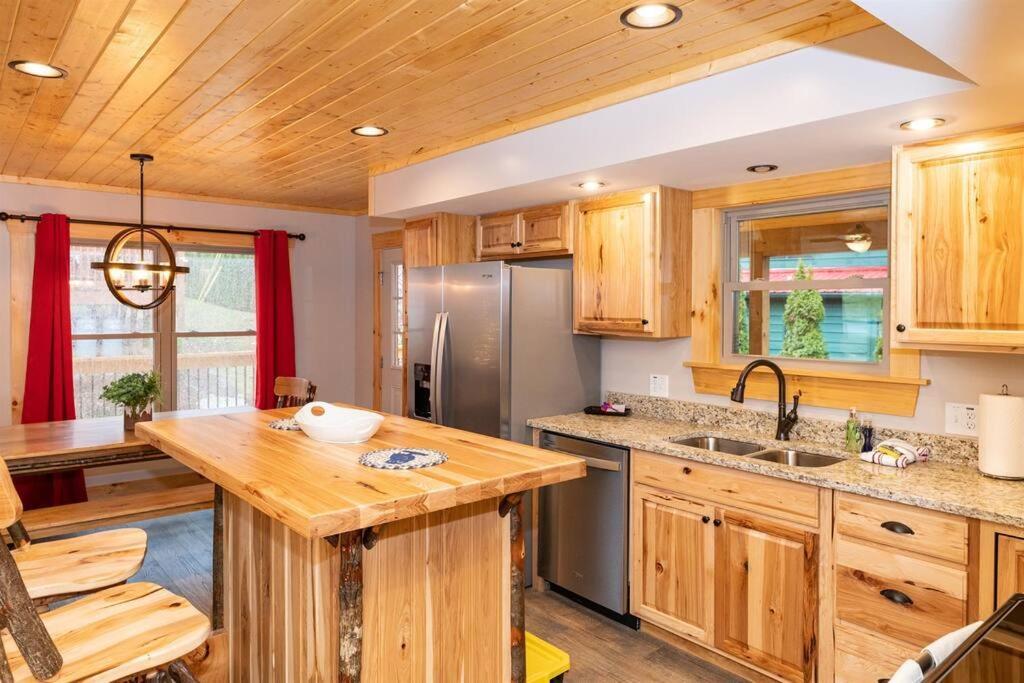 The Snow Owl Cabin Maggie Valley Bagian luar foto