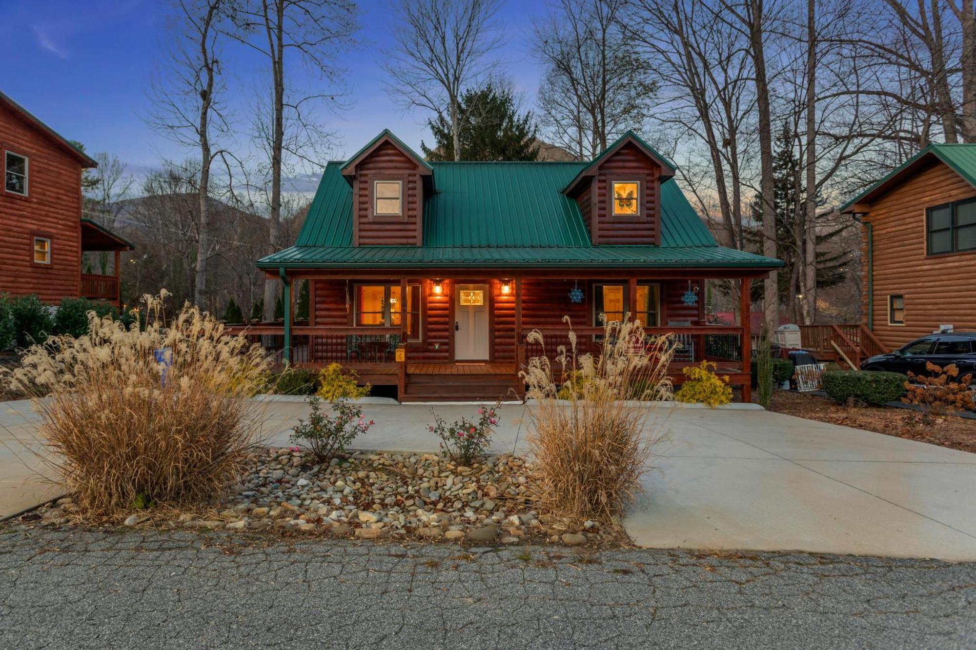 The Snow Owl Cabin Maggie Valley Bagian luar foto